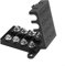 PETSTIBLE Fuse Holder, 4 Way for Midi Fuse Holder, 200A Max, 4 Fuses, 8 Lugs, Dual Battery Setup 4X4