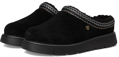 Skechers Damen Keepsakes Lite-Fuzzy Dreams Slipper, Schwarz/Schwarz, 38 EU