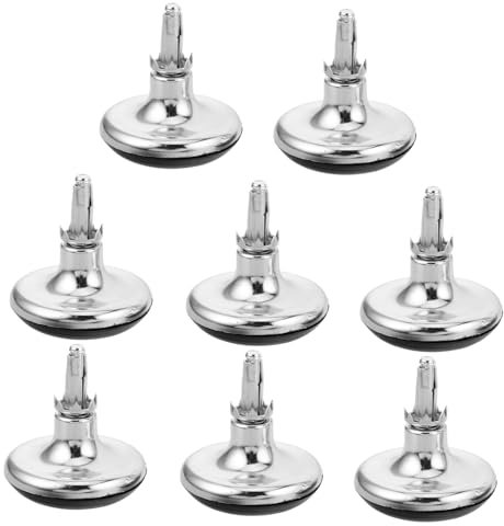SWOOMEY 8stücke Möbelbeine Teilig Für Sofa Bett Und Stühle Hochbelastbare Fußschutz-Pads Zur Einfachen Installation Silent Stool Leg Für Teppichböden Und Möbelgleiter