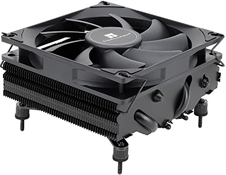 TR-AXP90 X47 Black Low Profile CPU Air Cooler, 47mm Height, TL-9015B Slim PWM CPU Fan, AGHP Technology, Computer ITX CPU Heatsink Cooler, for AMD:AM4 AM5/Intel 1150/1151/1200/1700/1851