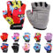 Meteor Unisex Kinder Fahrradhandschuhe Bike - Gel BMX Handschuhe, MONSTER, Gr.-Jr S/ Handweite- 6.5-7cm