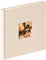 walther design Fotoalbum sand 26 x 25 cm mit Cover-Ausstanzung, Fun FA-205-C