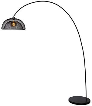 Lucide MESH - Floor lamp - 46 cm - 1xE27 - Black