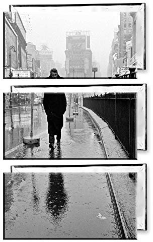 Unified Distribution James Dean - Dreiteiler (120x80 cm) Kunstdruck auf Leinwand • erstklassige Druckqualität • Dekoration • Wandbild