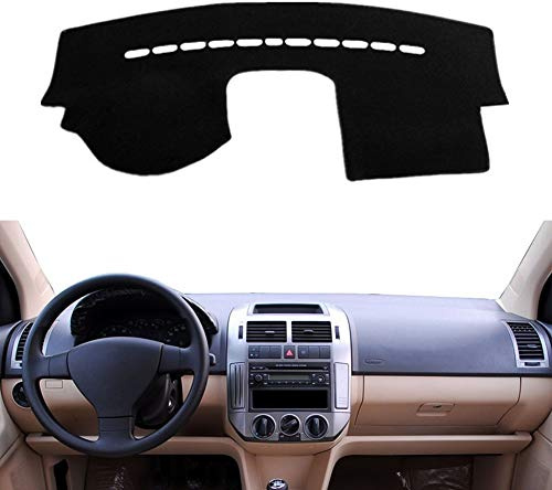 BENME Armaturenbrett Abdeckung FüR VW Polo Mk4 2002~2008 9N 9N3 Antirutschmatte Armaturenbrettabdeckung Pad Sunshade Dashmat Teppich AutozubehöR 2003 2007 2008