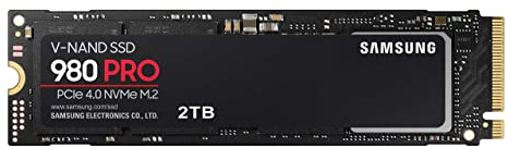 Samsung 980 PRO PCIe 4.0 NVMe SSD 2TB