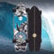 Cruiser Skateboard Land Shark Surfskate Board, Pumping Skate 31In Longboard Cruiser Komplettboard, Mit ABEC-11 Kugellager C4 Truck 7-Lagigem Ahornholz Surfboard Deck, Per Freeride, Slide Und Freestyle