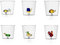 Ichendorf - Animal Farm Set 6 Tumbler decori assortiti