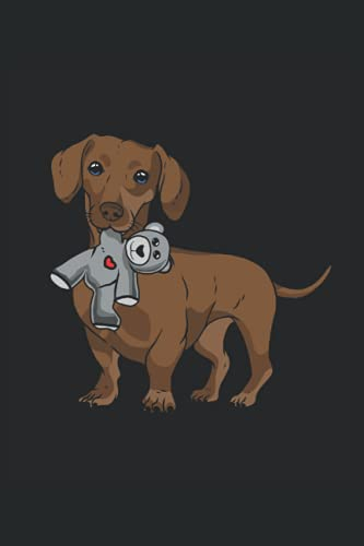 Dachshund Kuscheltier: Dachshund Rauhaardackel Notizbuch Tagebuch | DIN A5 | Liniert | 120 Seiten
