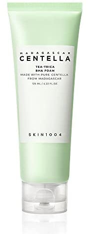 SKIN1004 Mousse BHA Centella Tea-Trica de Madagascar 125 ml | Soin nettoyant professionnel | Soulagement des peaux à tendance acnéique