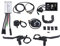 Alomejor E-Bike-Controller-Kit, E-Bike-Umrüstsatz mit Controller LCD8S Panel Meter Bracket Throttle Dial
