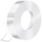 HOMMAND 10m Doppelseitiges Klebeband Extra Stark Transparent, Nano Double Sided Tape, Abnehmbar Spurlos Klebeband Doppelseitig Dünn für Teppich, Foto Wand, Küche, Zuhause, Auto