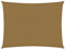 vidaXL Voile d'Ombrage Protection Voile Solaire Voile de Parasol Anti UV Jardin Patio Terrasse Balcon Extérieur 160 g/m² Taupe 3x4 m PEHD