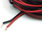 POPESQ® 3 m x altoparlante cavo 2 vie 0,25 mm² nero - rosso #A3339
