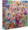 eeBoo PZTOWL Eule Parliament of Owls recyceltem Karton – buntes Puzzle 1000 Teile – Maße 58,5 cm