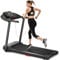 UMAY Laufband Für Zuhause Klappbar 14km/h,Laufbänder 3.0PS/2200W mit Herzfrequenzmonitor, APP und Lautsprecher, Treadmill for Home mit 12 Trainingsprogrammen,Max Belastung 136KG