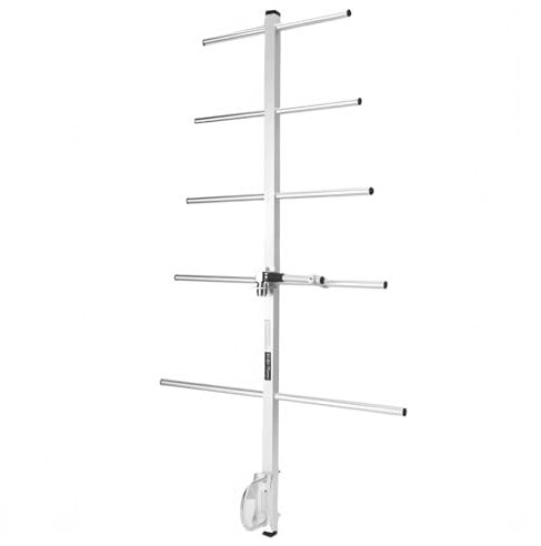 High Gain Yagi Antenna UHF 70cm 11dBi 100W 430-450Mhz GMRS Directional Yagi 5 Elememts Antenna for Baofeng Walkie-Talkies Amateur Radio Repeater System 433mhz Device
