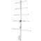 High Gain Yagi Antenna UHF 70cm 11dBi 100W 430-450Mhz GMRS Directional Yagi 5 Elememts Antenna for Baofeng Walkie-Talkies Amateur Radio Repeater System 433mhz Device