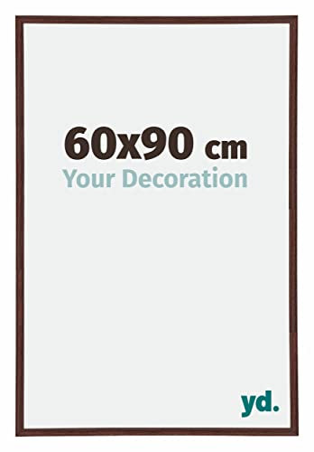 yd. Your Decoration - Puzzlerahmen 60x90 cm - Braun - Puzzlerahmen 1500-2000 Teile - Kunststoff Bilderrahmen - Annecy