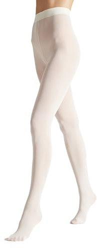VENEZIANA NUOVA Satinelle 40 DEN Collants Colorés Femme - Microfibres Opaques - Résistants Et Confortables - Élégants Et Polyvalents - Haute Qualité Pour Toutes Occasions - Crème - XXL