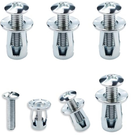 eupdd 30 Pezzi M8 Tasselli per Cavità: M8×30mm Acciaio Inossidabile Dadi a Petalo, Dadi di Espansione, Tasselli a Espansione, Dadi ad espansione, Jack Nuts, Fissaggi per Porte Cave, Lamiera