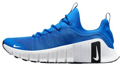 Nike Men's Free Metcon 6 Workout Shoes, Signal Blue/Black/White, 7.5 UK