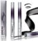 2 Pcs Metal Mascara, Curling Voluming Eyelash Mascara Schwarz, Non-Clumping Flake Proof MetalMascara, Schnell Trocknend und Wischfest, Verlängern und Schwingen für Natürlich Schöne Wimpern