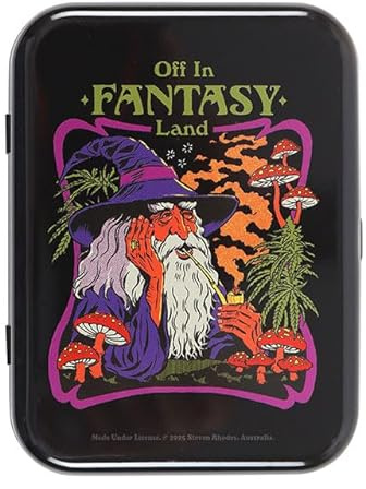 Something Different Wholesale Fantasy Land Stash Tin | Steven Rhodes Storage Box | Funny Herb or Trinket Holder