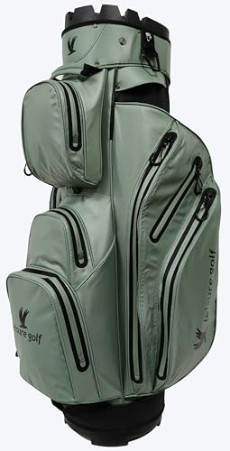 Cartbag Waterproof Orga Pro, Wasserdichtes Organizer Bag leisure golf (Mint/Schwarz)