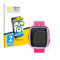 BROTECT (2 Stück Schutzfolie für Vtech Kidizoom Smart Watch 2 Displayschutz Folie Ultra-Klar