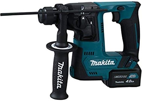 Makita Perforateur sds-plus 12 v cxt li-ion 4 ah 14 mm makita - 2 batteries, chargeur, coffret - hr140dsmj