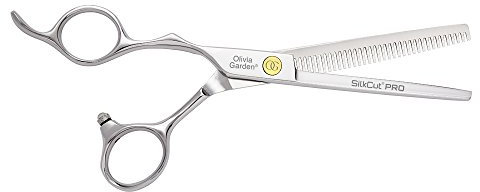 Olivia Garden SilkCut Pro dünner 35 Zähne Lefthanded Schere, europäische, 6