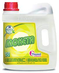 Thomil MOKETA CHAMPU Limpiador DE MOQUETAS, ALFOMBRAS Y TAPICERIA. Garrafa 4l