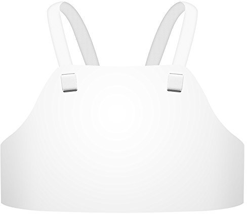 LEONARK Fencing Sport Chest Guards - Brustschutz für Fußball Rugby Volleyball Baseball usw. - Plastron für Folien Degen Säbel Fechter - Fechtausrüstung für Kinder und Erwachsene Fechter (Male, XL)