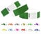1000 Eintrittsbänder aus Tyvek - Party Einlassbänder, Securebänder, Festival Armbänder, Kontrollbänder für dein Event (Kelly Green, 1000 Pack)