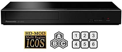 Panasonic DP-UB450EB 4K UHD Blu-ray Player Multiregion Blu-ray & DVD