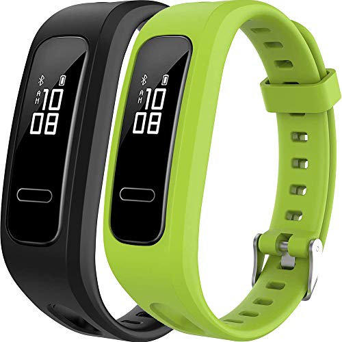 Shieranlee Compatibile per Huawei Band 4E/3E Replacement Wrist Band - Silicone Band Cinturino per Huawei Band 4E/3E