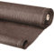 IDMarket - Brise Vue renforcé 1,2 x 10 M Taupe 220 GR/m² Luxe Pro