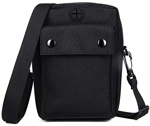Tragbare CD-Player-Tasche, DVD-Laufwerk, Canvas, Walkman-Handtasche, Schultertasche mit Gurt, kompatibel mit HOTT/ChenFec/Gueray/Naviskauto/Jinhoo/Jensen/Monodeal, mehr CD/DVD-Player