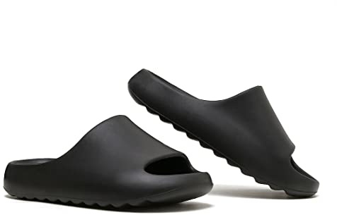 Foinledr Cloud Sliders Slippers Unisex, Platform Pillow Slippers Women, Sandals Men With Soft EVA Thick Sole, Open Toe Lightweight Shower Slides Shoes Outdoor Indoor