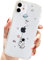 AMART für iPhone 11 Hülle,Durchsichtig HandyHülle mit Astronaut Planet Stern Muster Hülle Transparent Klar Ultra Dünn Weich Silikon Stoßfeste mit Motiv Schutzhülle für iPhone 11(Travel Astronaut)