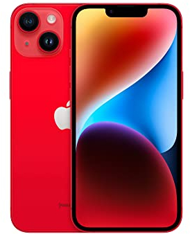 Apple iPhone 14, 512GB, (PRODUCT) Red - (Renewed)
