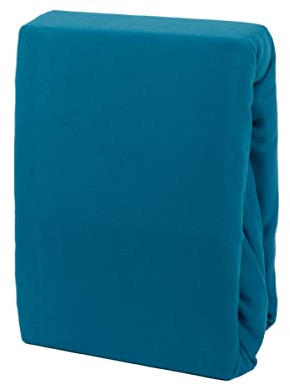 Zestri Mikroflausch Spannbettlaken Spannbetttuch Bettlaken | für Boxspringbett und Normale Matratze | 140-160x200 cm Petrol