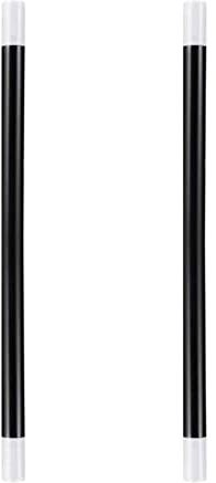 Baguettes Magicien, Baguettes Magicien Noir, Baguettes Magicien Plastique, Magicien Noir et Blanc Bâtons, Rétractable, Jouets pour Dans la Catégorie Science Fiction, Accessoires Magiques pour Enfants
