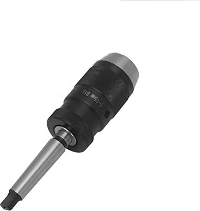 Holdfiturn Keyless Adapter Chuck 1-16mm Drill Chuck Converter with 1/4 Hex Shank Keyless Chuck Hex Shank Self Tighten Keyless Integrated Drill Chucks for Electric Screwdriver Drill