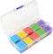 Diamond Painting Glue Clay 100Pcs 5D DIY Diamond Art Painting Wax Clay Glue Square Pads with Storage Box for Embroidery Cross-Stitch Nail Art