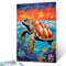 Graffitic Aquarien-Malen-nach-Zahlen, tropische Meeresschildkröte, Leinwand-Ölgemälde-Set für Erwachsene, 40,6 x 50,8 cm, Acryl-Bilder, Wasser, Meerestiere, DIY, Kunsthandwerk, Geschenk für