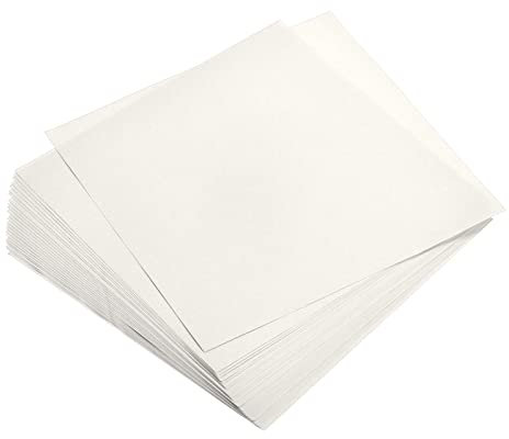 sourcing map Origami-Papier, doppelseitig, 20 x 20 cm, 70 g/m², weiß, quadratisch, Faltpapier, für Kunst-, Bastelprojekte, Anfänger, Geschenke, Dekoration, 25 Blatt