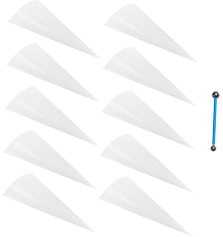 Veemoon Práctica Bolsa De 50 Piezas Para Lechada De Baldosas Bolsa De Mampostería Para Sellado De Cemento Hdpe Resistente Al Desgarro