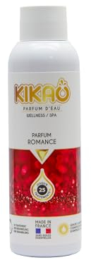 KIKAO - Fragancia para spa, piscina, sauna o hammam – Fragancia romántica oriental y ámbar – Fortalecimiento seductor para una experiencia de relajación y bienestar, 125 g
